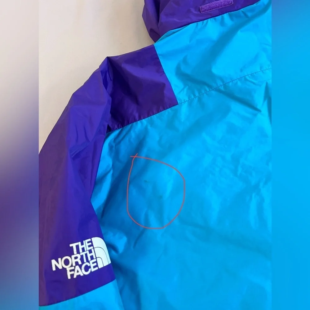 Vintage 90s North Face Made in USA Goretex anorak‎ windbreaker pullover Sz S